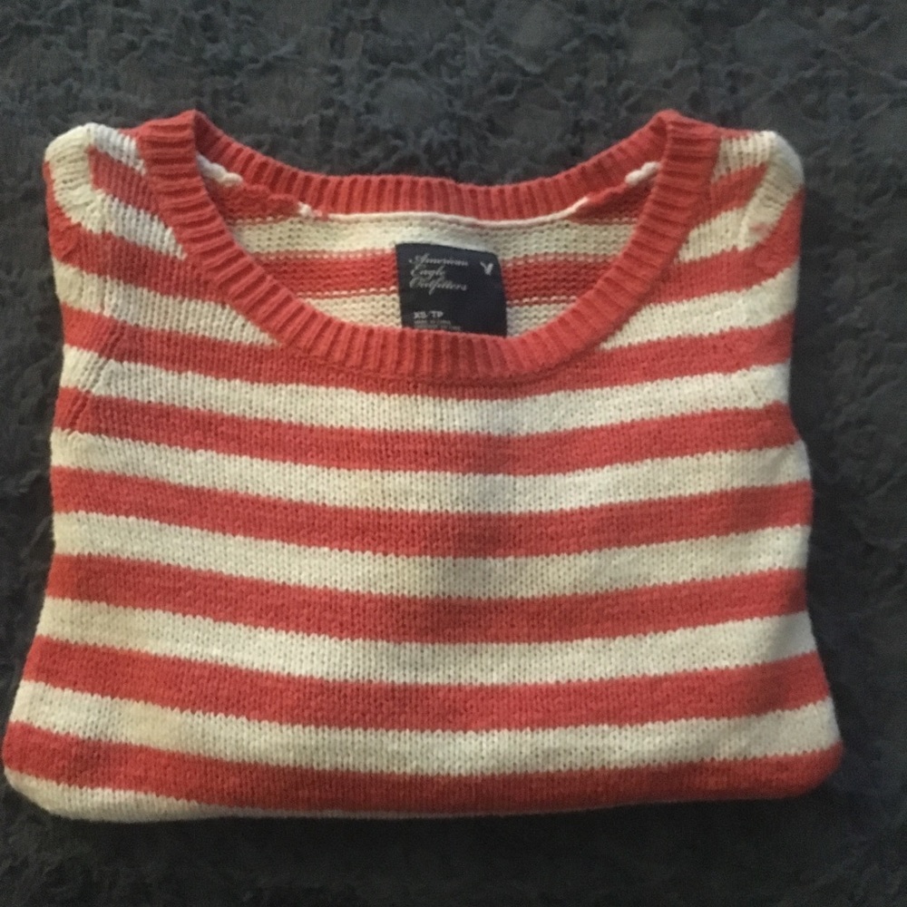 American Eagle Striped Sweater